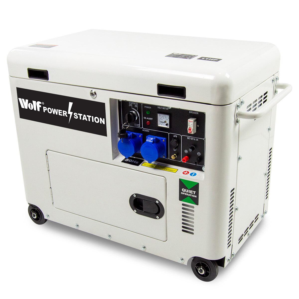 Wolf 8.1KVA POWER STATION 11HP Diesel Powered Generator - Image 8