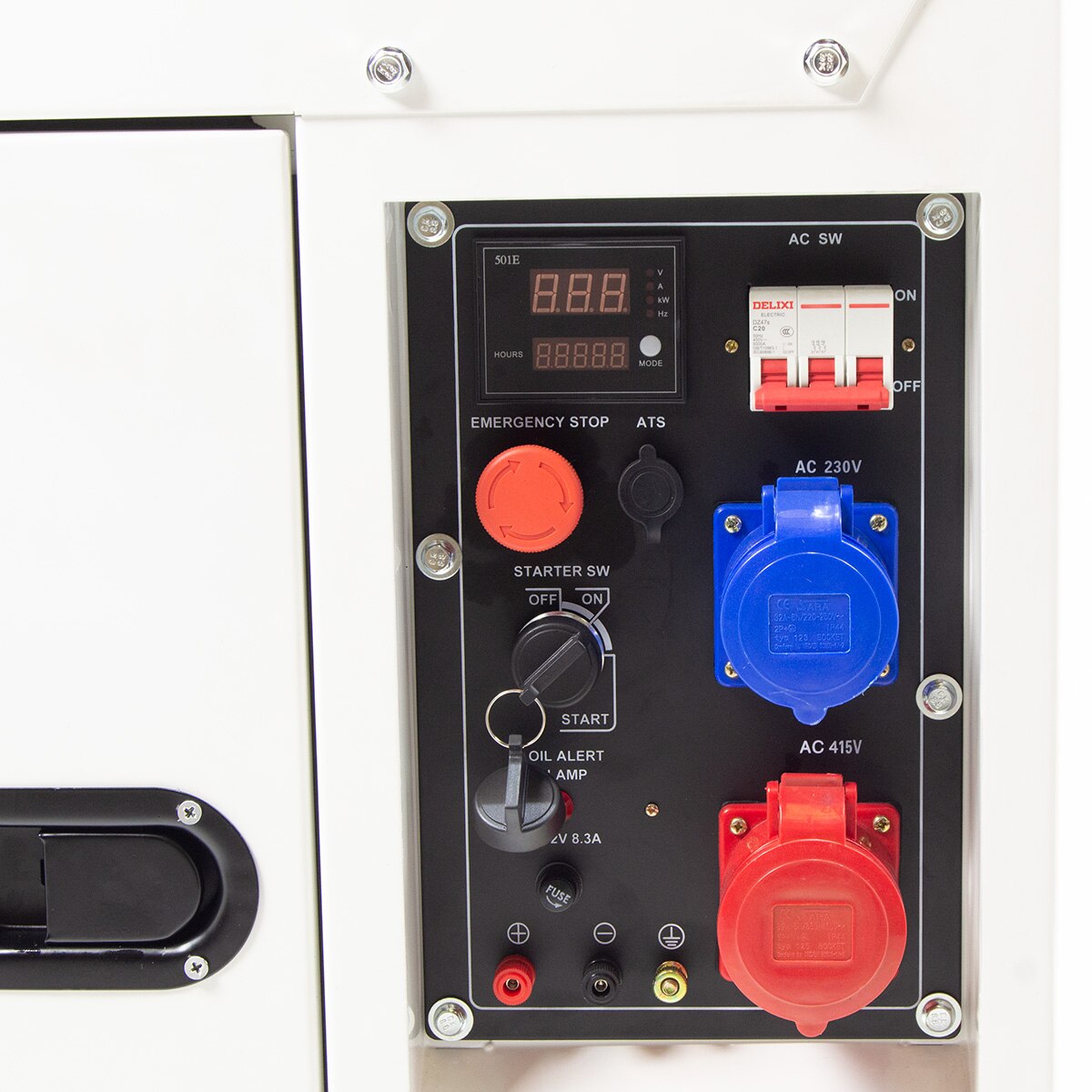 Wolf 13.75KVA POWER STATION 19HP 3 Phase Diesel Powered Generator - Image 6