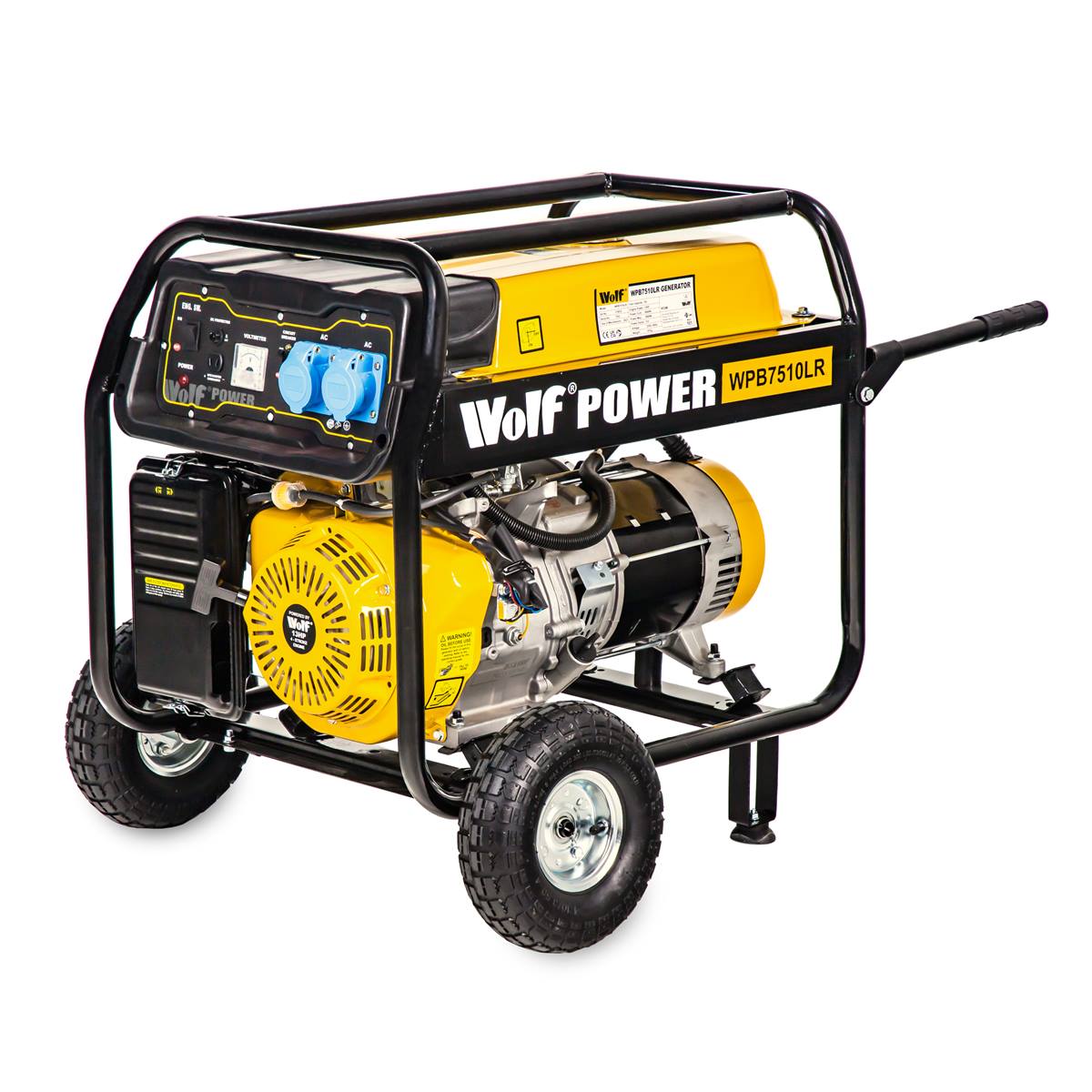 Wolf Petrol Generator WPB7510LR 5500w 6.9KVA 13HP - Image 1