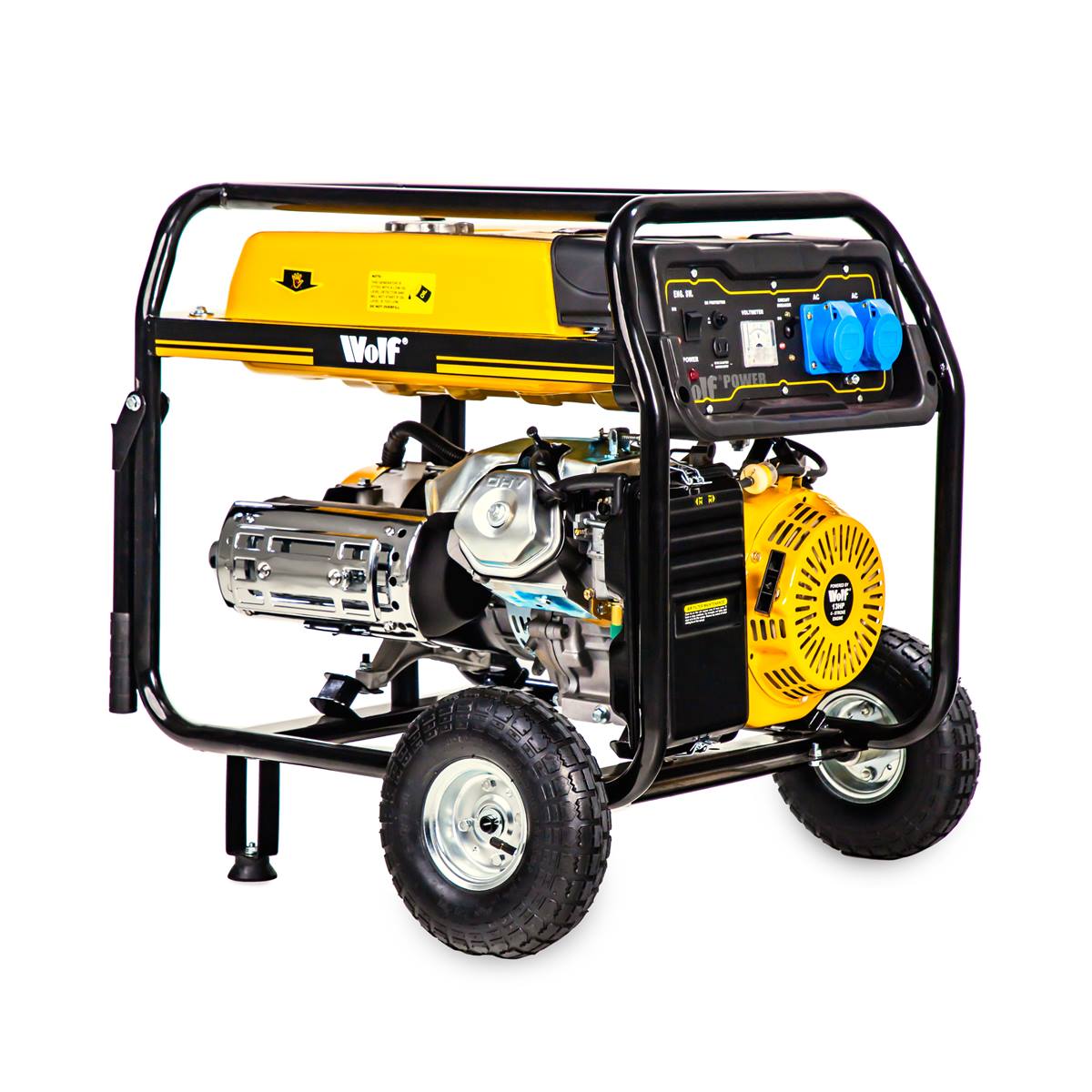 Wolf Petrol Generator WPB7510LR 5500w 6.9KVA 13HP - Image 2