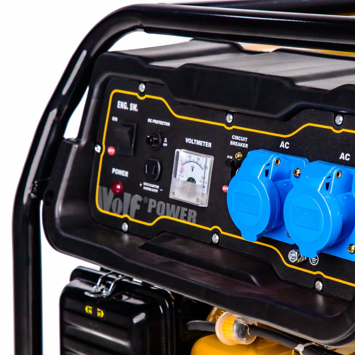 Wolf Petrol Generator WPB7510LR 5500w 6.9KVA 13HP - Image 5