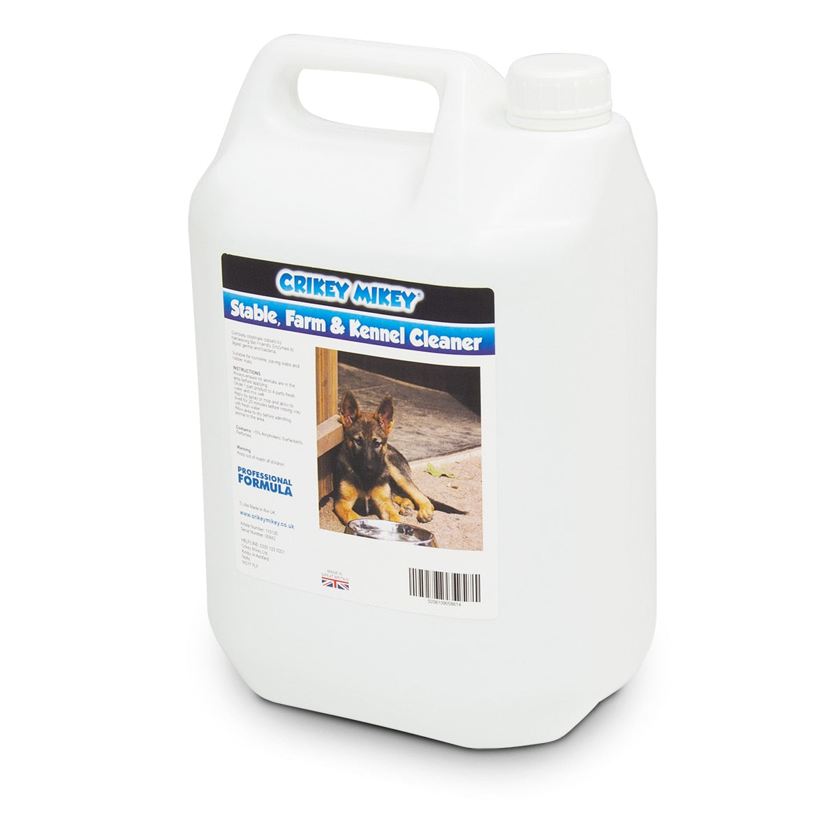 Crikey Mikey Stable, Farm & Kennel Cleaner - 5 Litres - Image 1