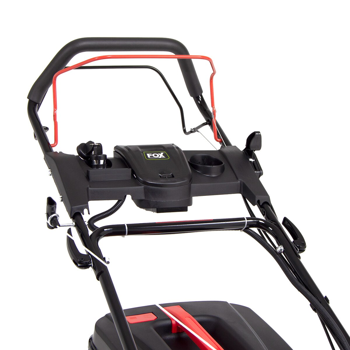 Ex Display Fox Quad-Cut 20" Electric Start Self Propelled Petrol Lawn Mower - Image 7