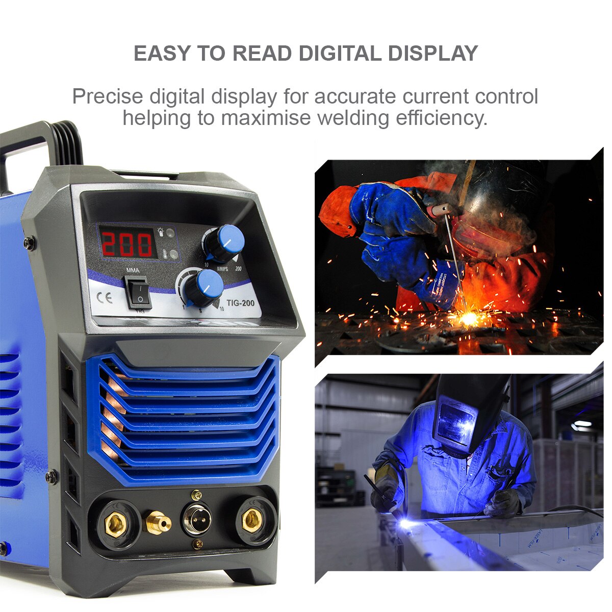 Wolf Professional TIG 200 Combined TIG DC MMA Welder - Image 9