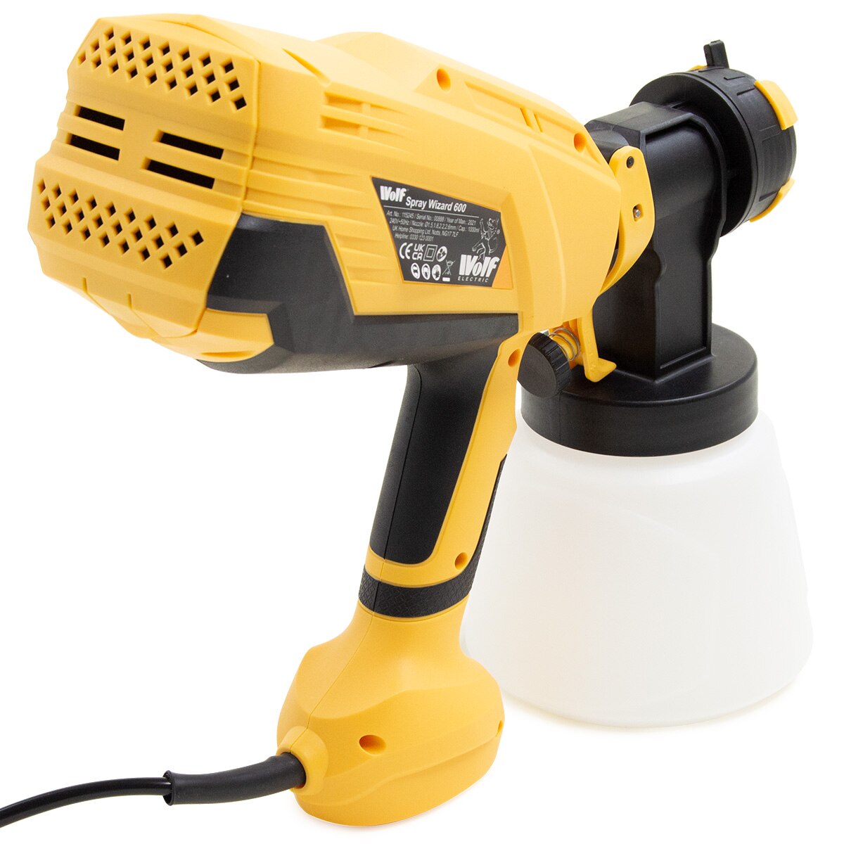 Wolf SW600 Electric HVLP Paint Sprayer - Image 3