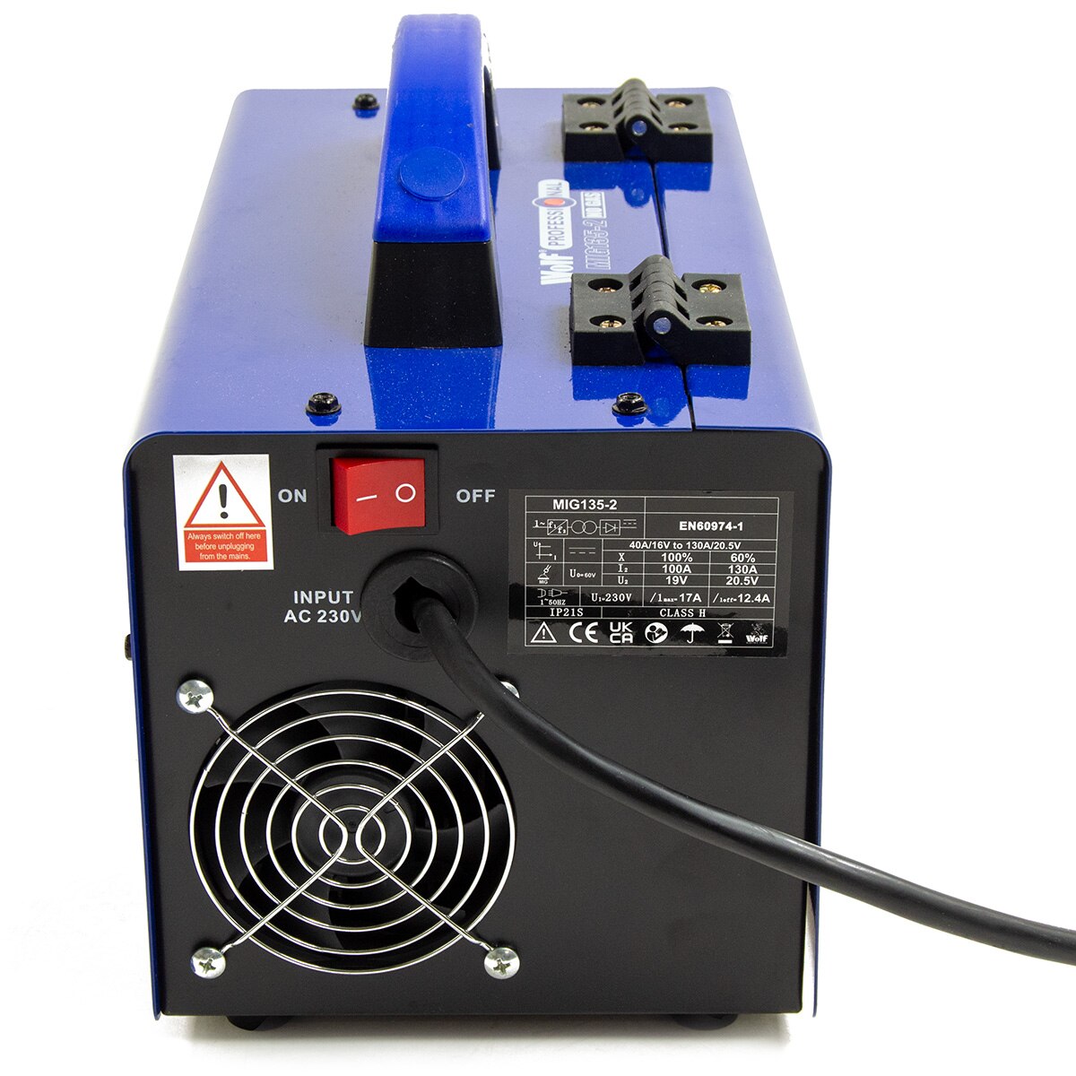 Wolf MIG135-2 No Gas Welder - Image 4