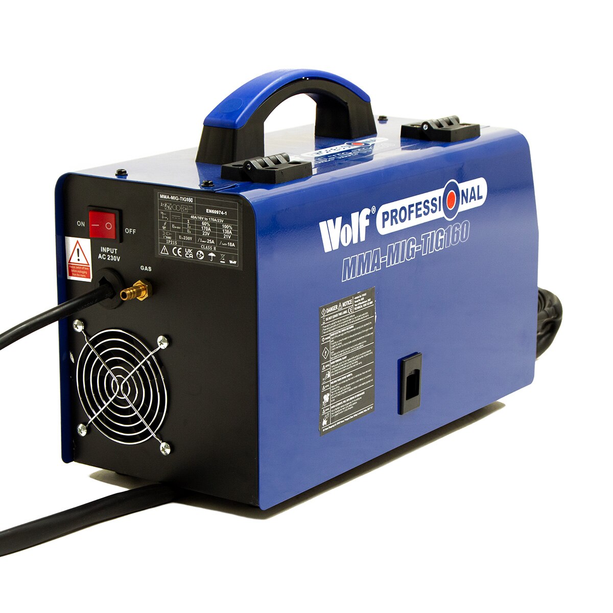 Wolf 5 Function MMA-MIG-TIG 160 Combination Welder - Image 5