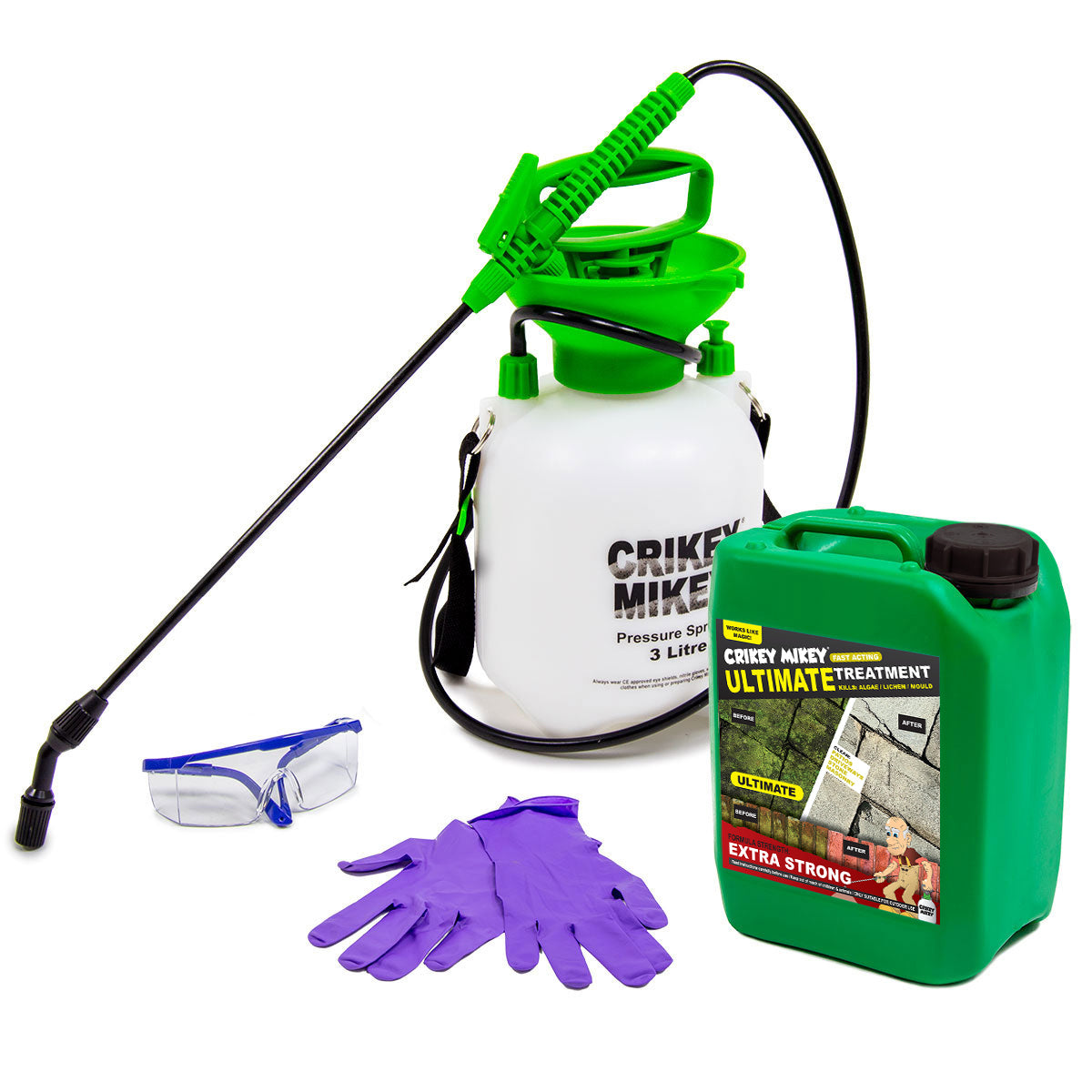 Crikey Mikey Ultimate Treatment Extra Strong 5L Kit