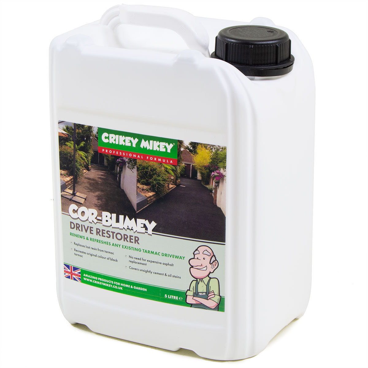 Crikey Mikey Cor-Blimey Tarmac Restorer Drive 5L - Image 1