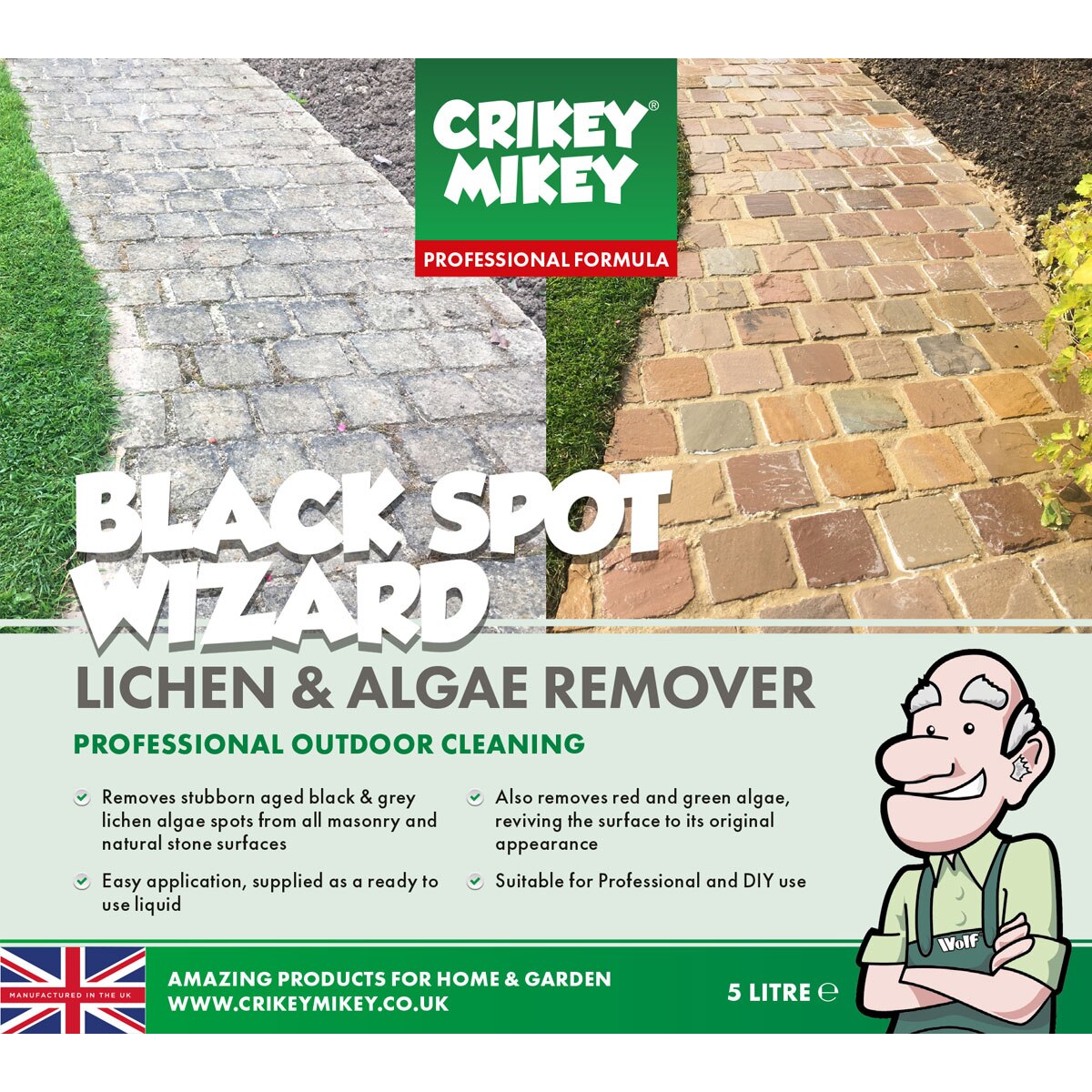 Crikey Mikey Black Spot Wizard 5L - Image 2