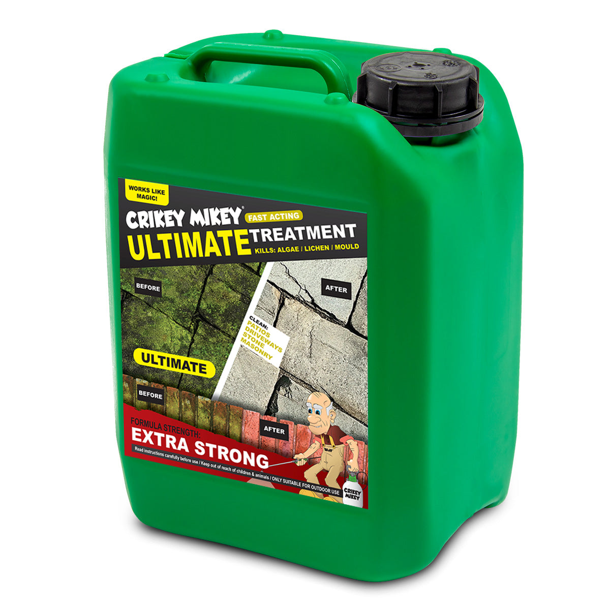 Crikey Mikey Extra Strong Outdoor Treatment Wizard 5L Top Up - Image 1
