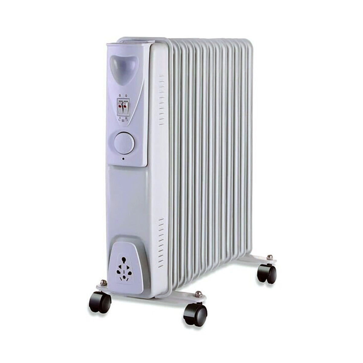 13 Fin 3000w Oil Filled Radiator - White - Image 1