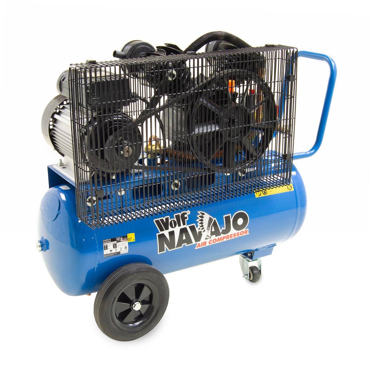 Wolf Navajo 14.5CFM 3HP Portable Air Compressor 50L - Image 4