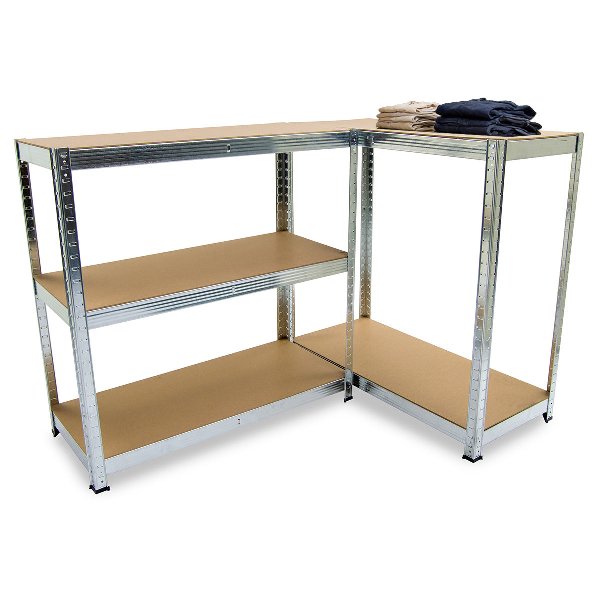 Wolf Boltless Shelving Unit 5-Tier 150x70x30cm