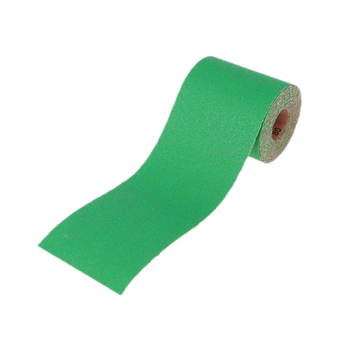 Faithfull Aluminium Oxide Sanding Paper Roll Green 115mm x 10m 60G - FAIAR1060G - Image 1