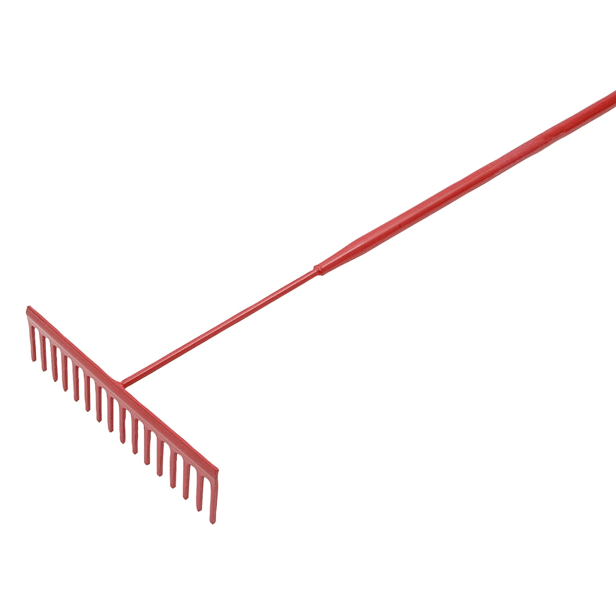 Faithfull Asphalt Rake 16 Flat Teeth - Tubular Steel Shaft - FAIASP - Image 1