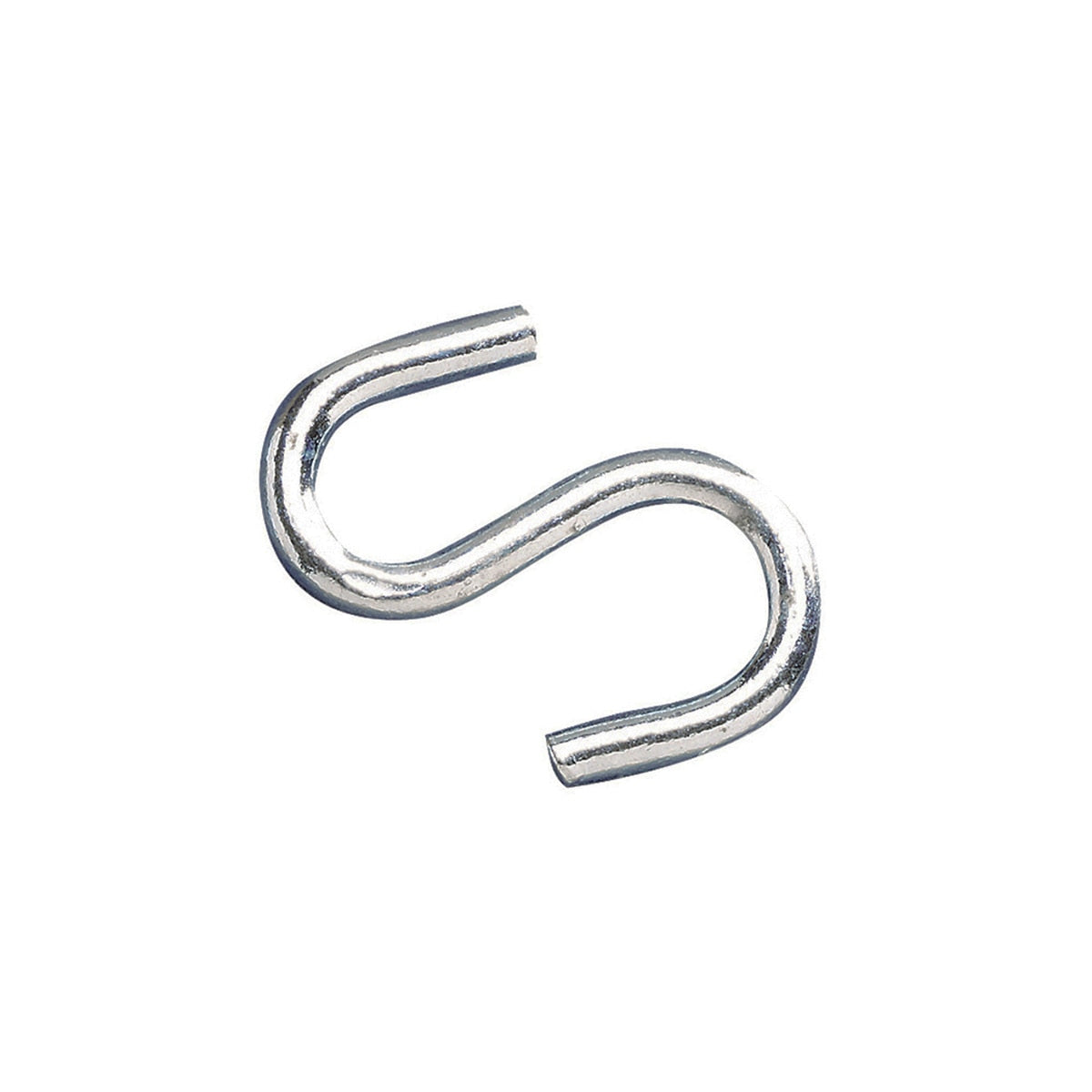 Faithfull S-Hooks 3mm Zinc Plated (Pack 20) - FAICHSH3020 - Image 1