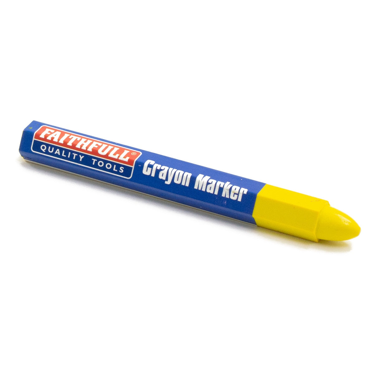 Faithfull Crayon Marker Yellow - FAICMYEL30 - Image 1