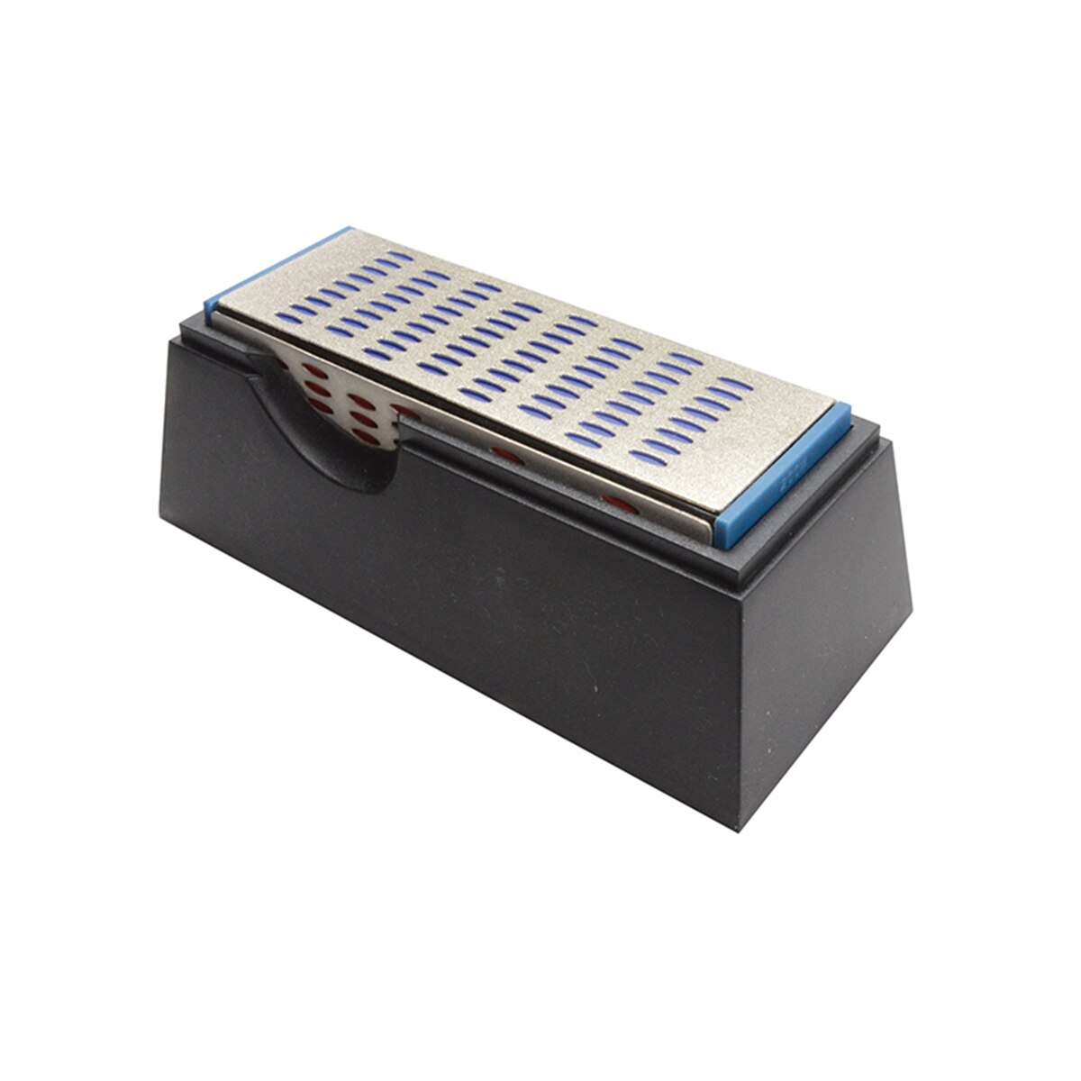 Faithfull Diamond Sharpening Stone 4 Sided 150 x 50 x 50mm - FAIDWQUAD - Image 1