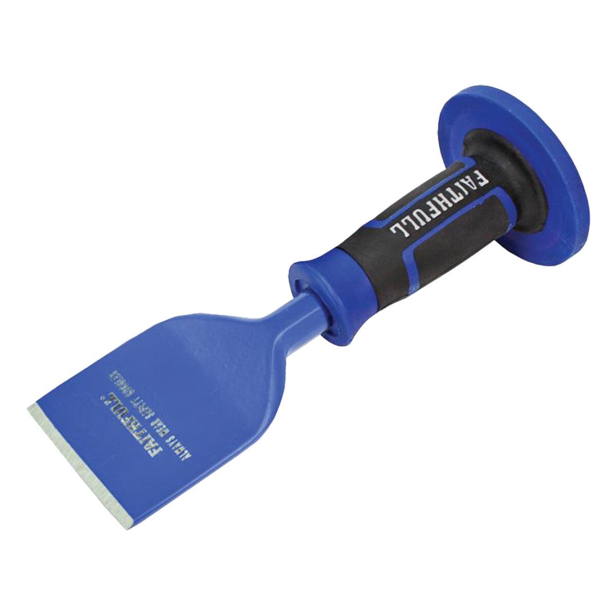 Faithfull Flooring Chisel With Safety Grip 57mm (2.1/4in) - FAIEC214PG - Image 1