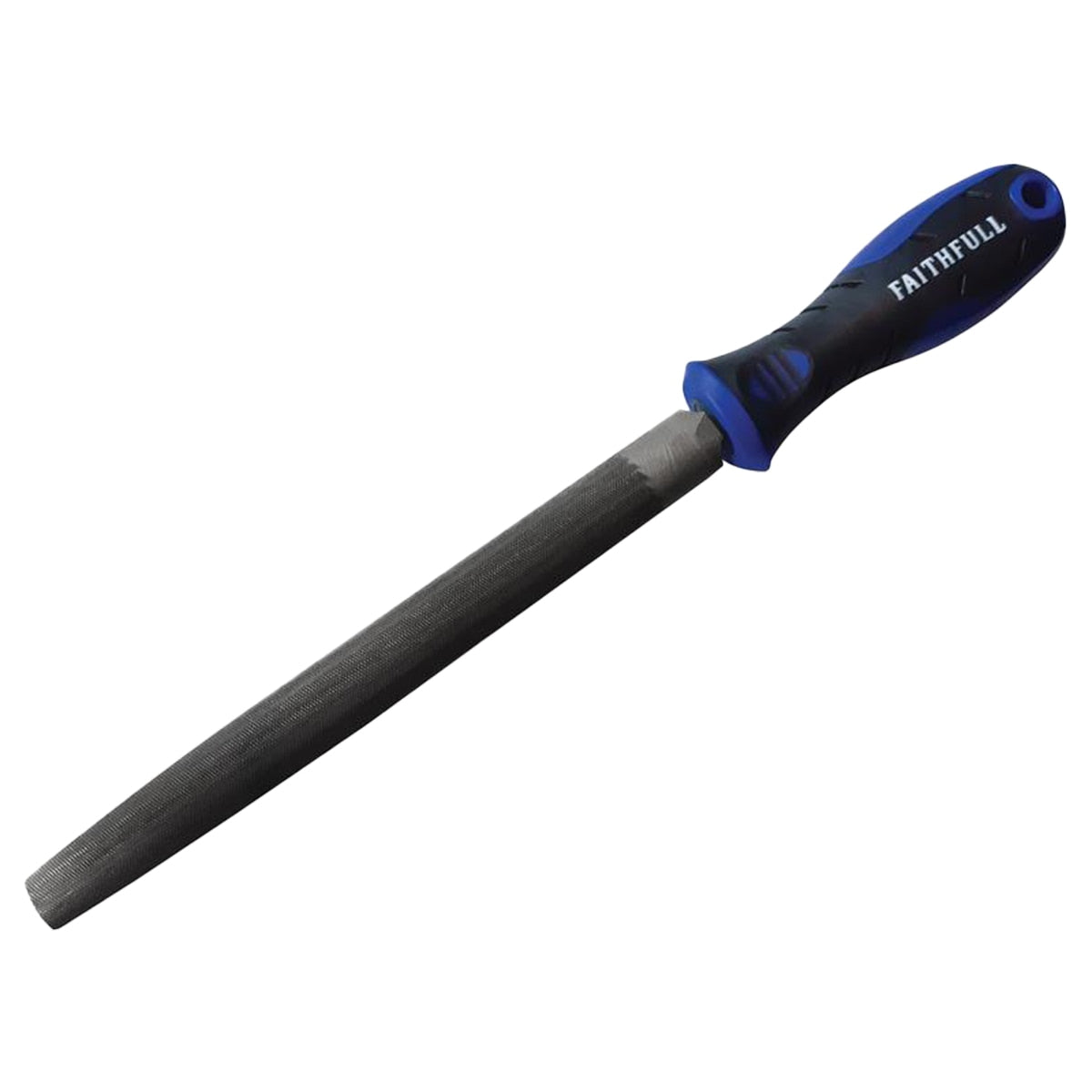 Faithfull Handled Half-Round Second Cut Engineers File 200mm (8in) - FAIFIHRSC8 - Image 1