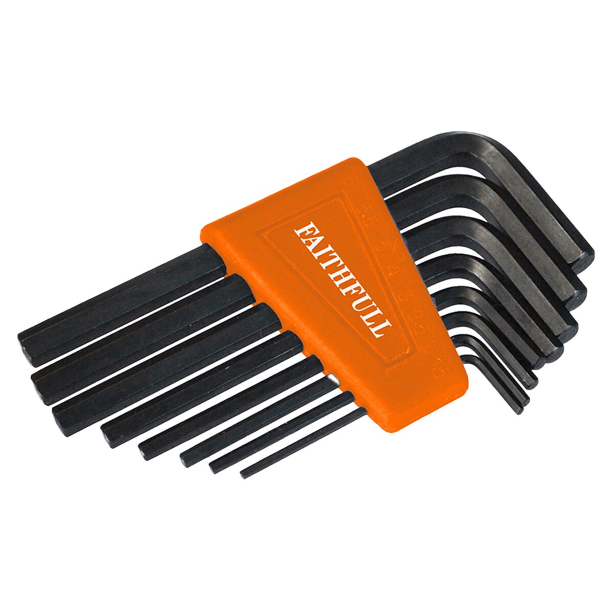 Faithfull Short Arm Hexagon Key Set, 8 Piece (1.5-6mm) - FAIHKS8M - Image 1