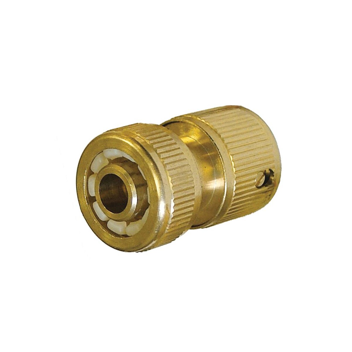 Faithfull Brass Female Hose Connector 12.5mm (1/2in) - FAIHOSEFC - Image 1