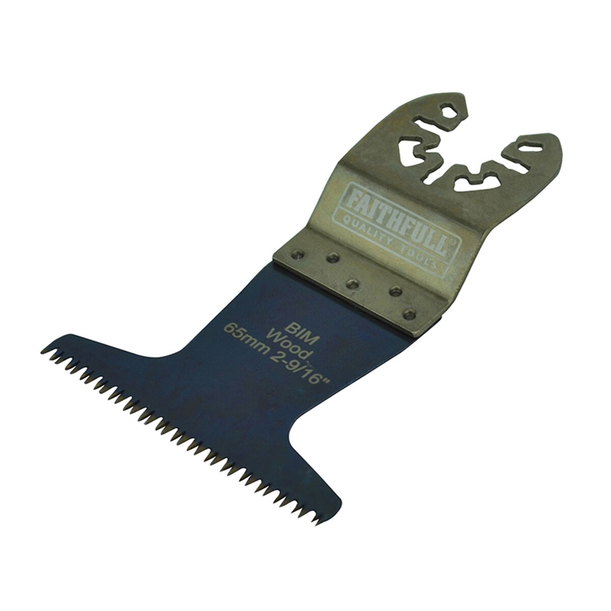 Faithfull Premium Arc Cut Hardwood Bi-Metal Blade 65mm - FAIMFHW65P - Image 1