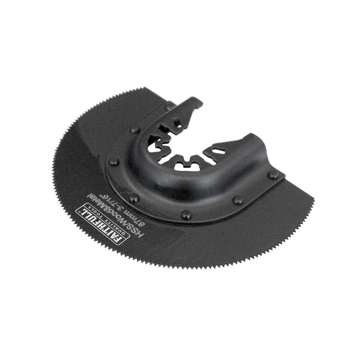 Faithfull Multi-Functional Tool CrV Radial Blade Wood Wavy Set 87mm - FAIMFW87W - Image 1