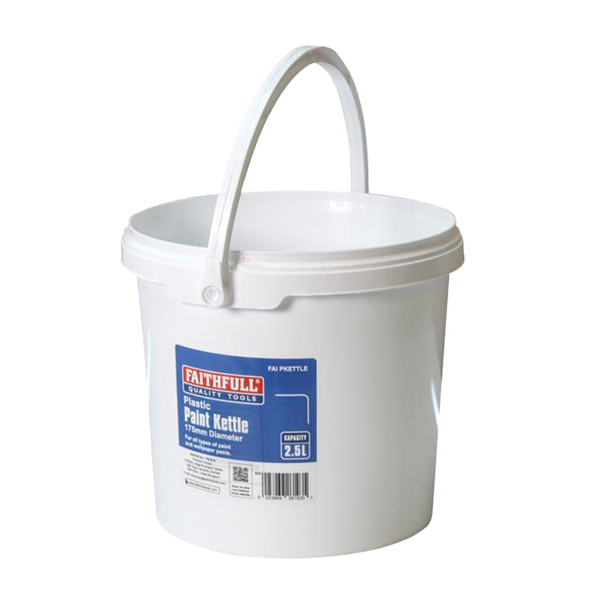 Faithfull Plastic Paint Kettle 2.5 litre - FAIPKETTLE - Image 1