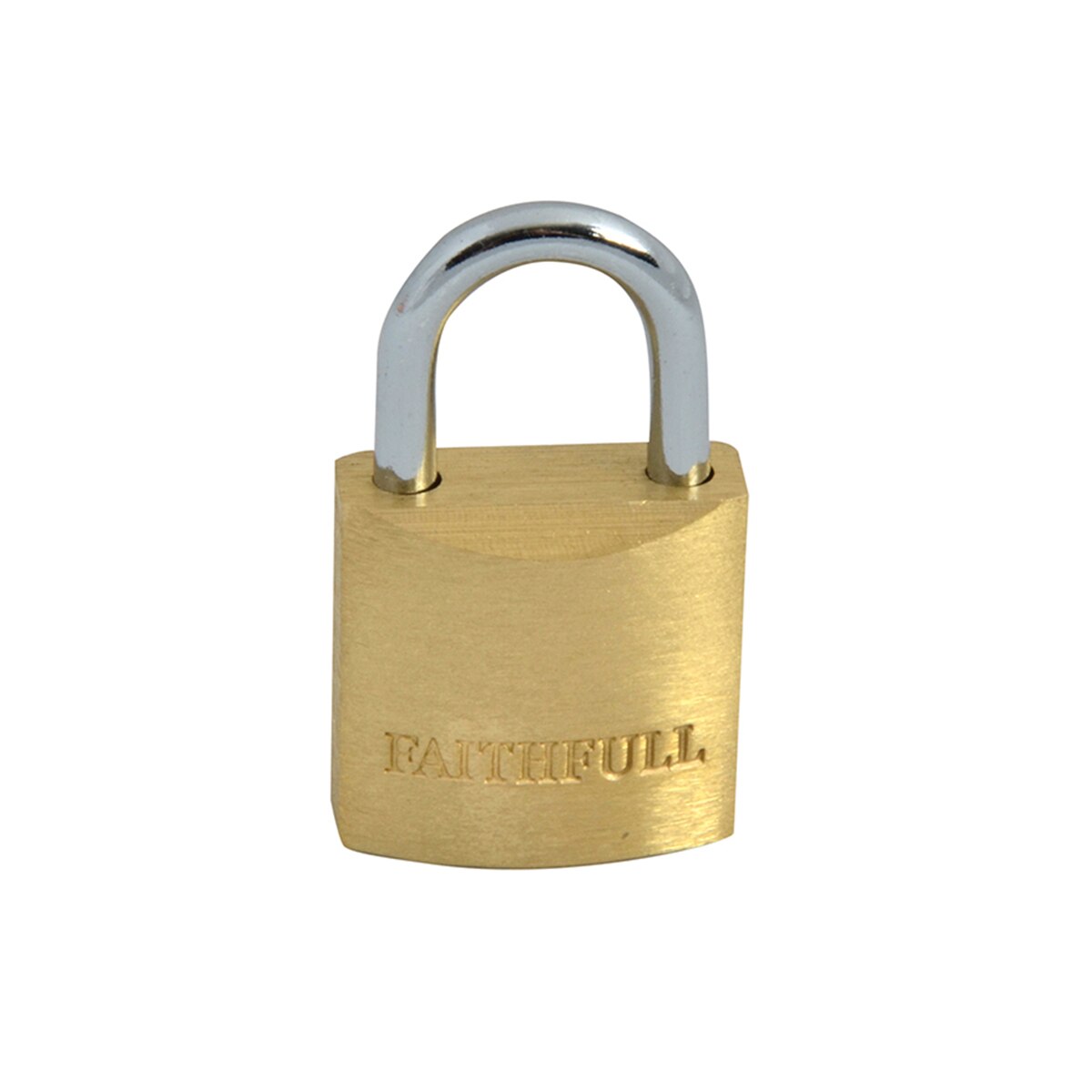 Faithfull Brass Padlock 20mm 3 Keys - FAIPLB20 - Image 2