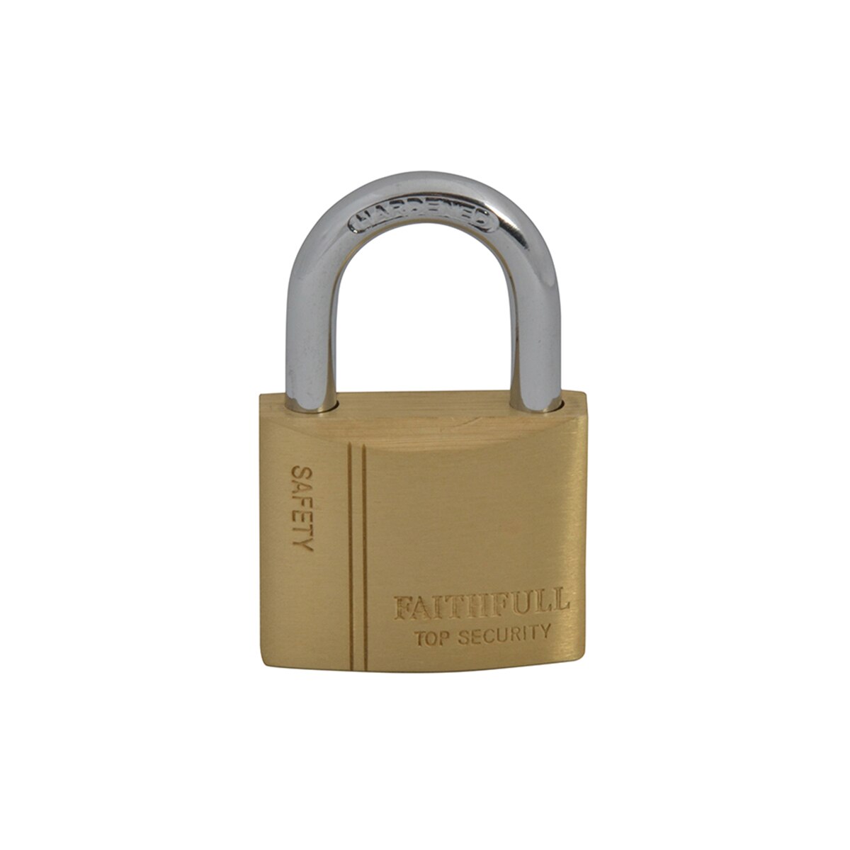 Faithfull Brass Padlock 40mm 3 Keys - FAIPLB40 - Image 3