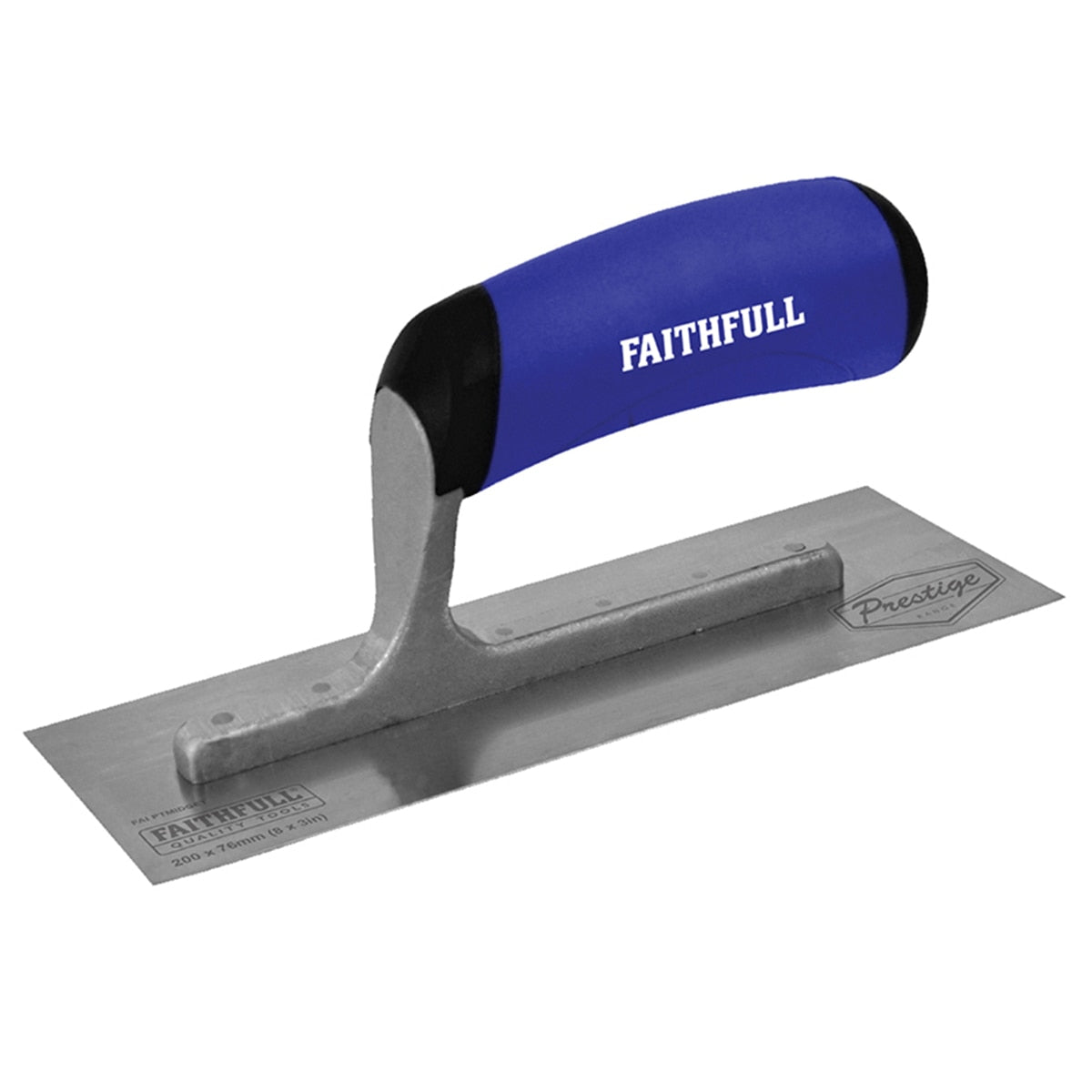 Faithfull Prestige Midget Plastering Trowel 200 x 75mm (8 x 3in) - FAIPTMIDGET - Image 1