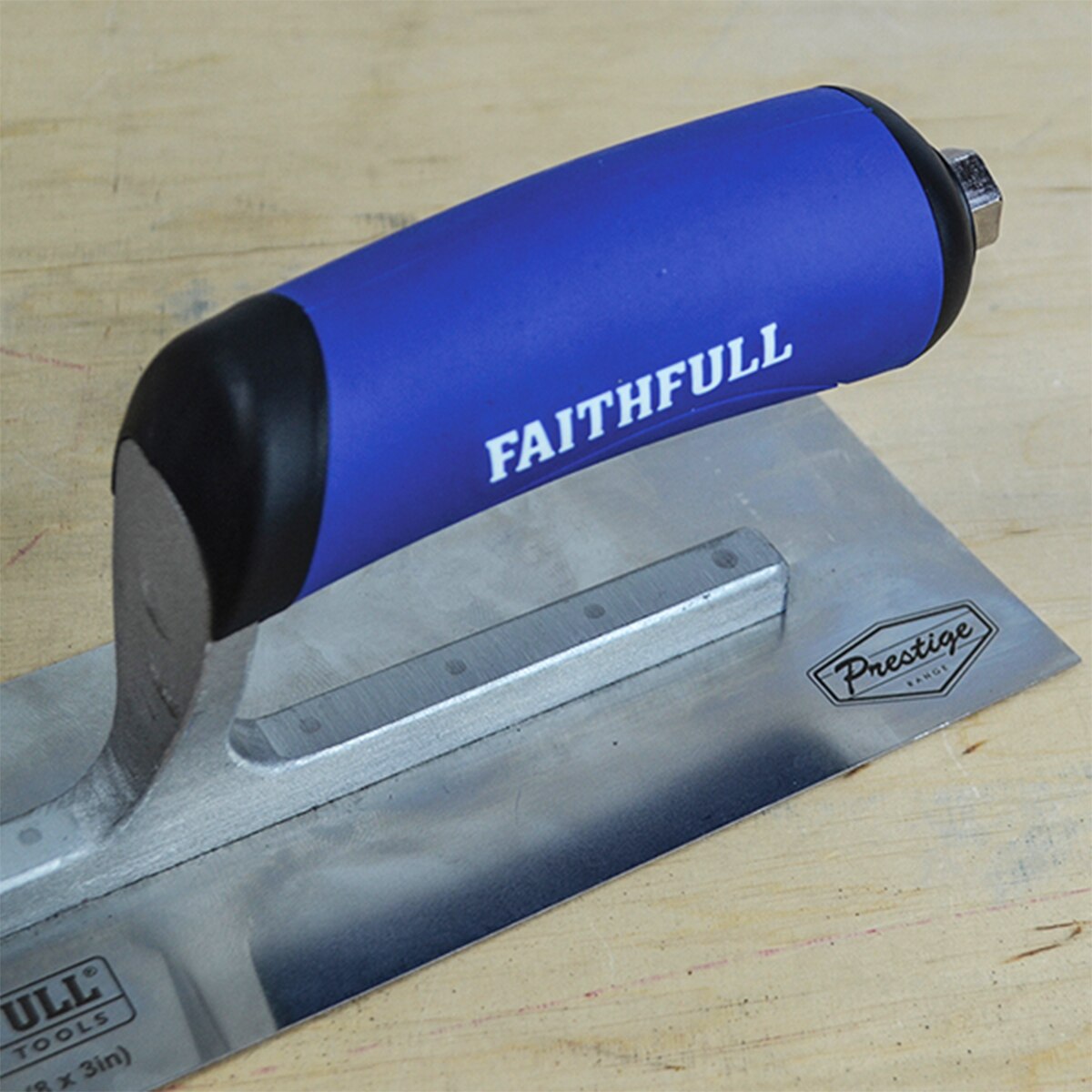 Faithfull Prestige Midget Plastering Trowel 200 x 75mm (8 x 3in) - FAIPTMIDGET - Image 2