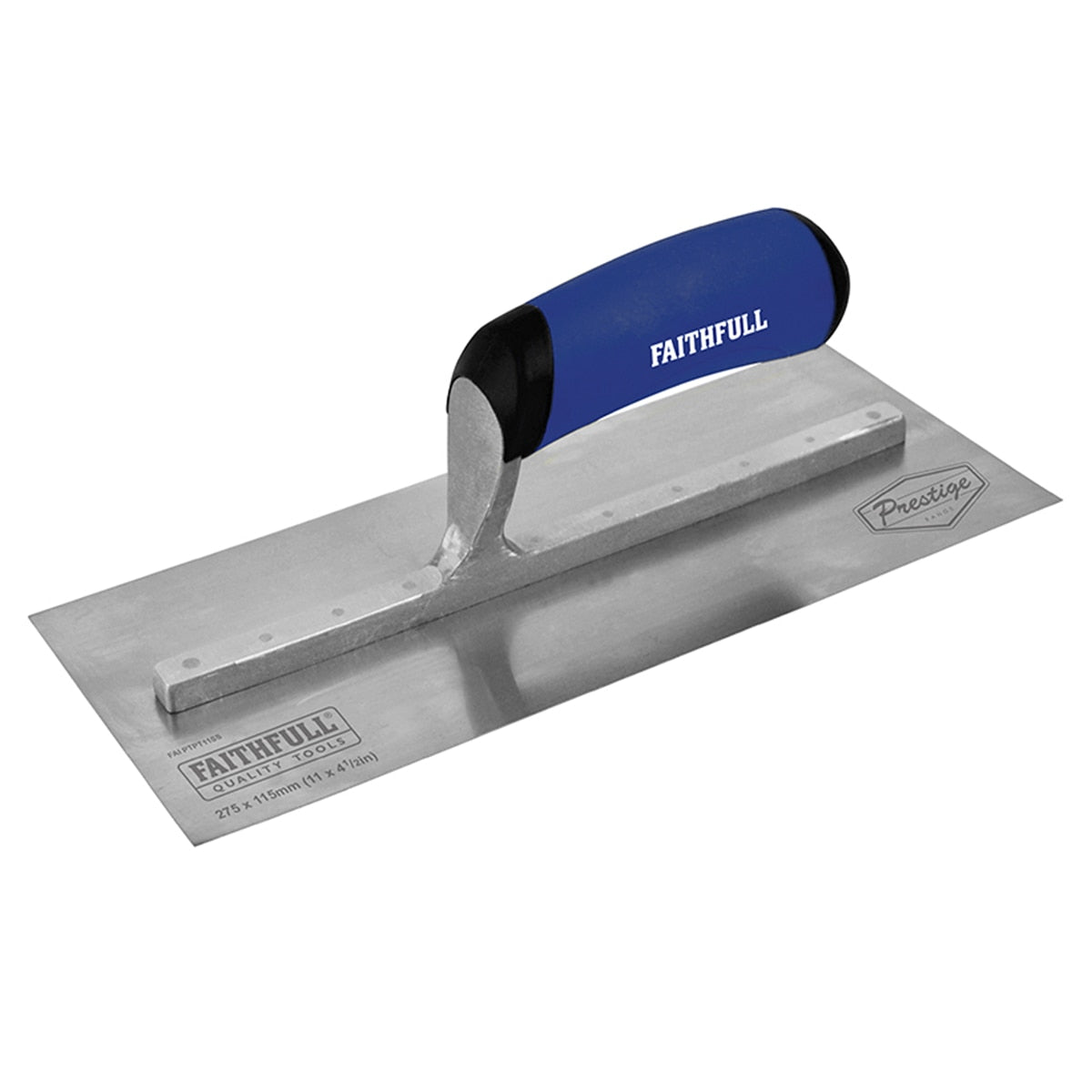 Faithfull Prestige Plastering Trowel 275 x 115mm (11 x 4.1/2in) - FAIPTPT11SS - Image 1