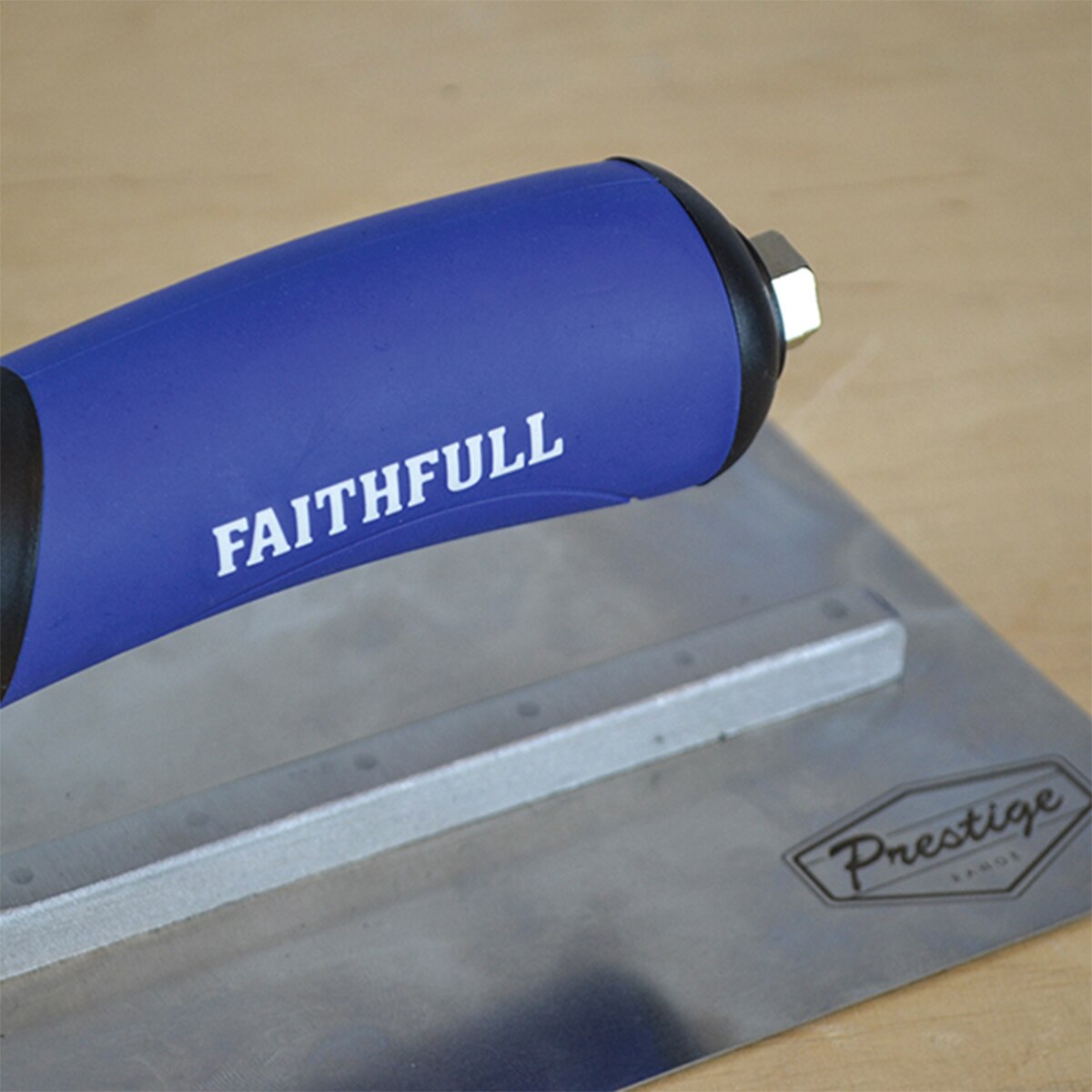 Faithfull Prestige Plastering Trowel 400 x 125mm (16 x 5in) - FAIPTPT16SS - Image 2
