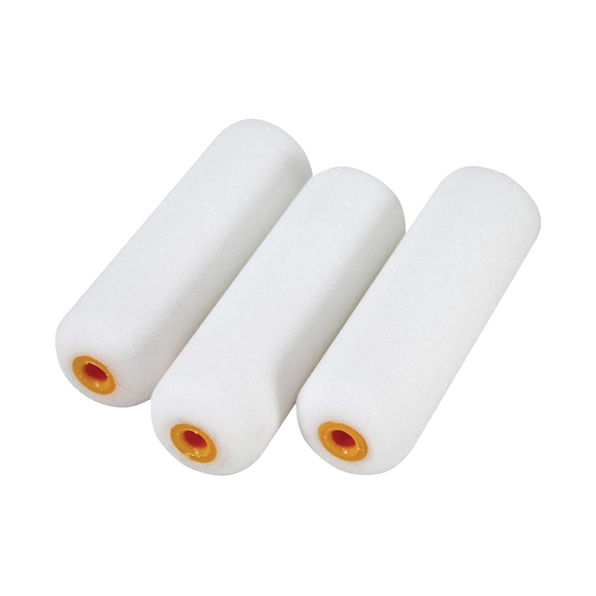 Faithfull Foam Mini Roller Refills 100mm (4in) Pack of 10 - FAIRMINI10F - Image 1