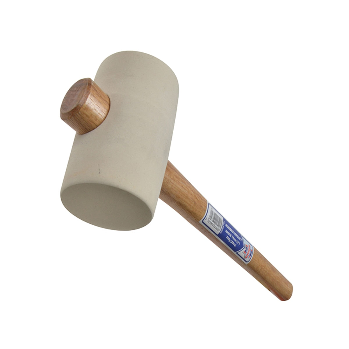 Faithfull Rubber Mallet - White 794g (28oz) - FAIRMW3 - Image 1