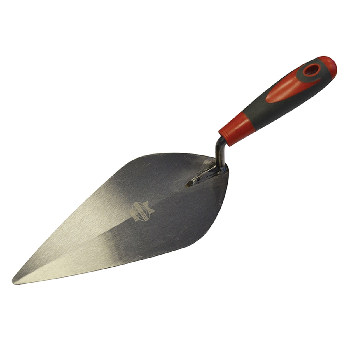 Faithfull London Pattern Brick Trowel Soft Grip Handle 10in - FAISGTB10L - Image 1