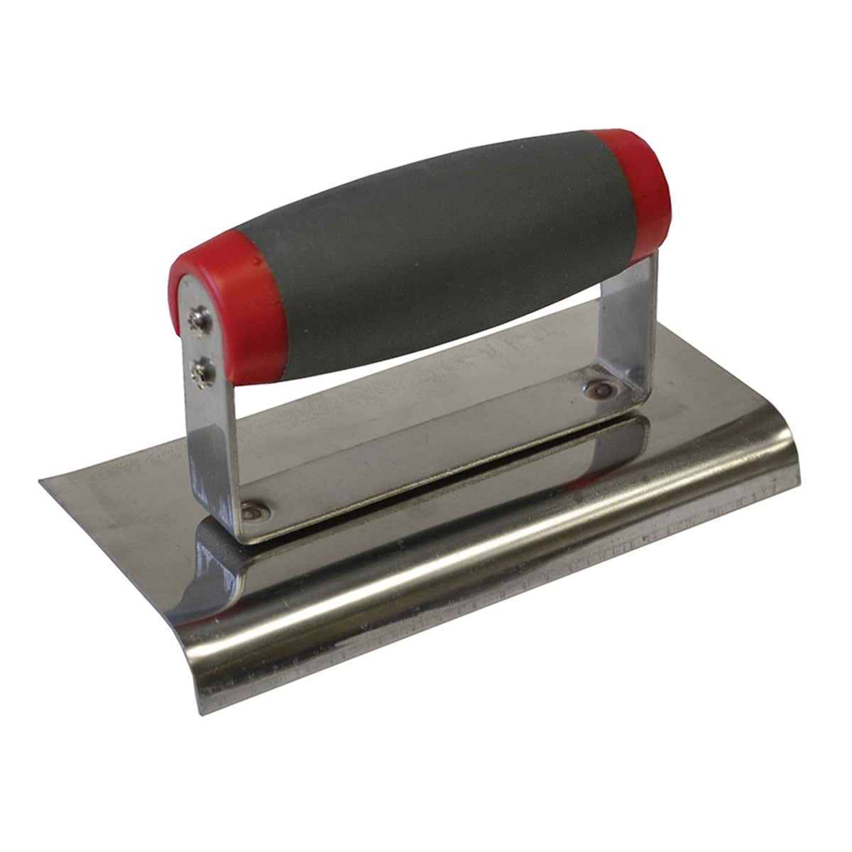 Faithfull Edging Trowel Soft Grip Handle 6 x 3in - FAISGTEDGESS - Image 1