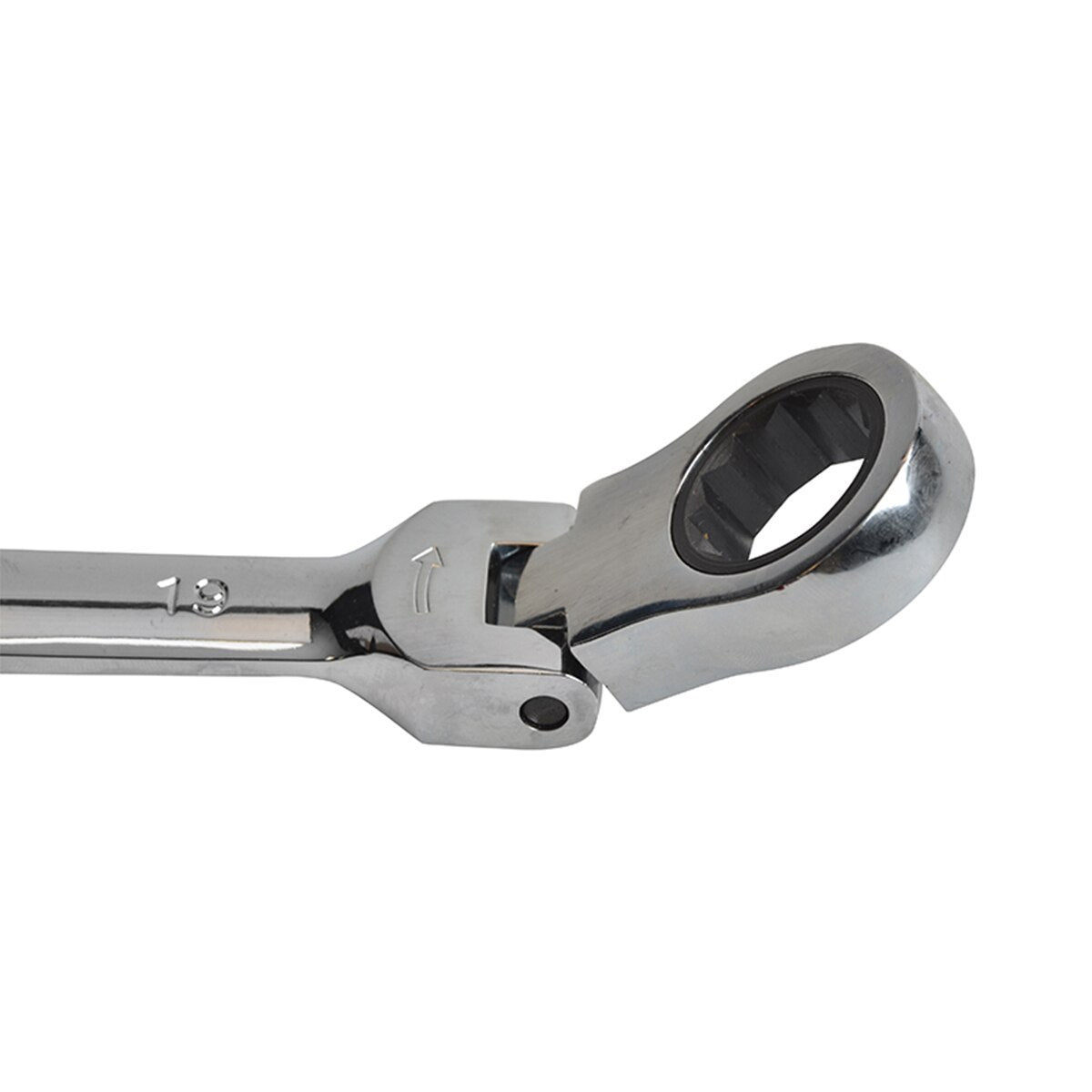 Faithfull Ratchet Combination Spanner Flex Head CV 10mm - FAISPARAT10 - Image 2
