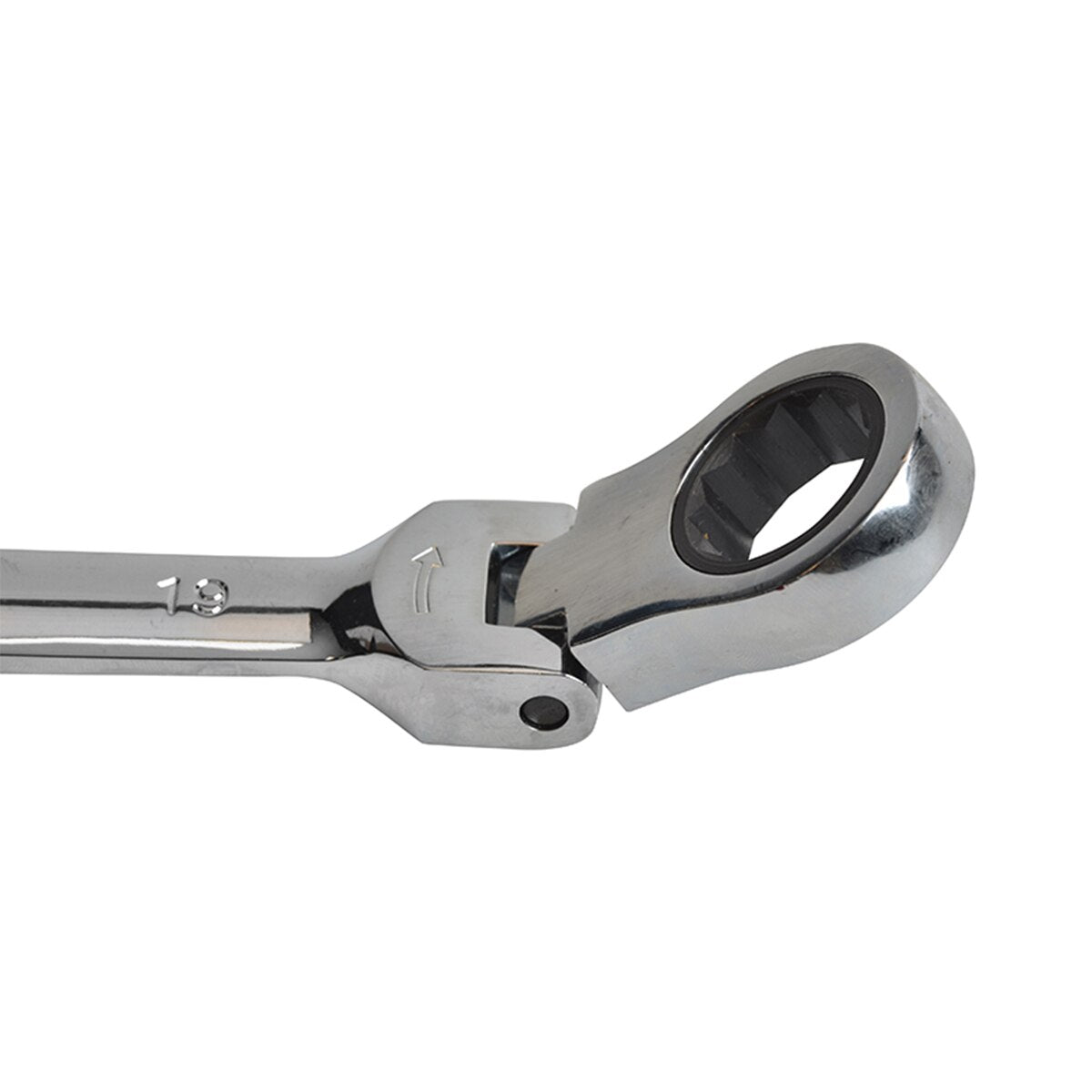 Faithfull Ratchet Combination Spanner Flex Head CV 19mm - FAISPARAT19 - Image 2