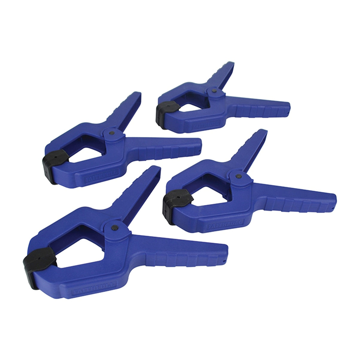 Faithfull Spring Clamp 75mm (3in) (Pack 4) - FAISPCL3 - Image 1