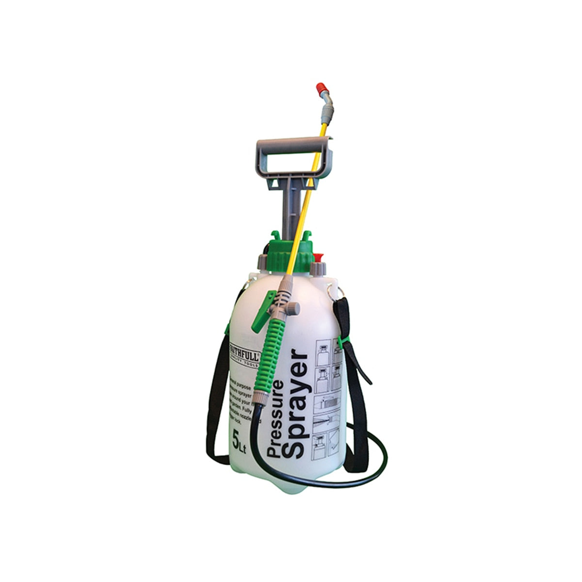 Faithfull Pressure Sprayer 5 litre - FAISPRAY5 - Image 1