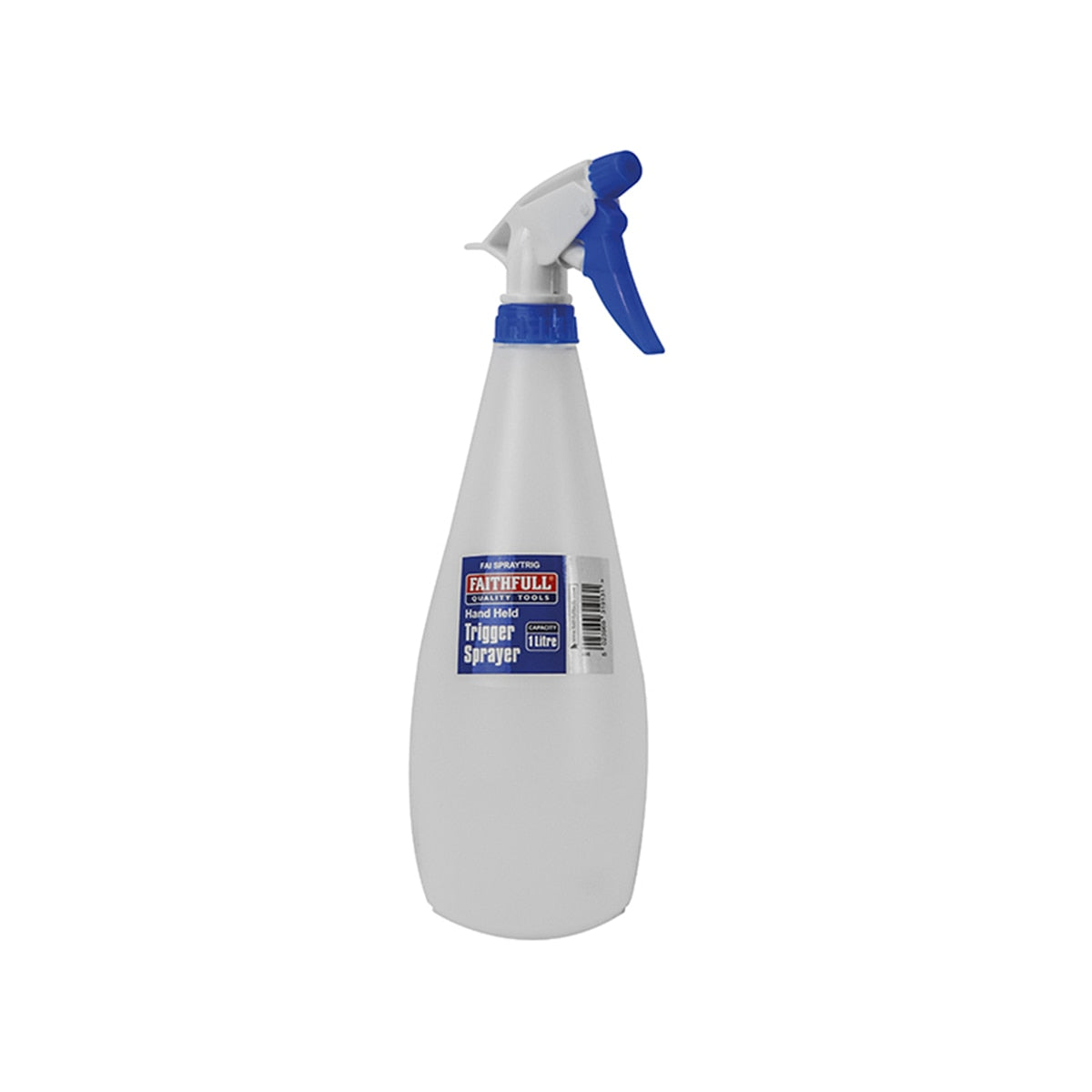 Faithfull Hand Held Trigger Spray Bottle 1 litre - FAISPRAYTRIG - Image 1
