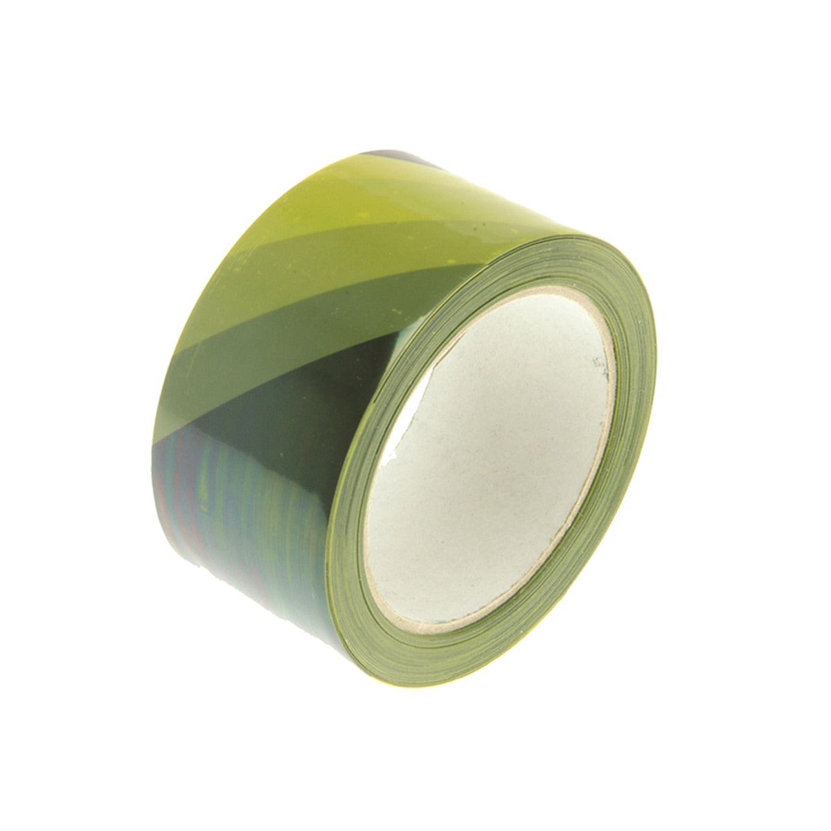 Faithfull Professional Self-Adhesive Hazard Tape Black/Yellow 50mm x 33m - FAITAPEHAZBY - Image 1