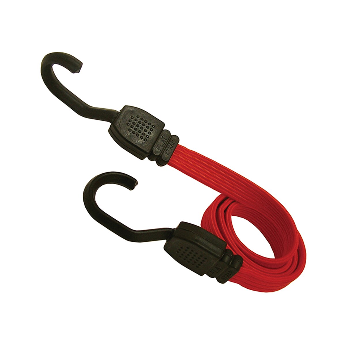 Faithfull Flat Bungee Cord 76cm (30in) Red 2 Piece - FAITDBUNG30 - Image 2