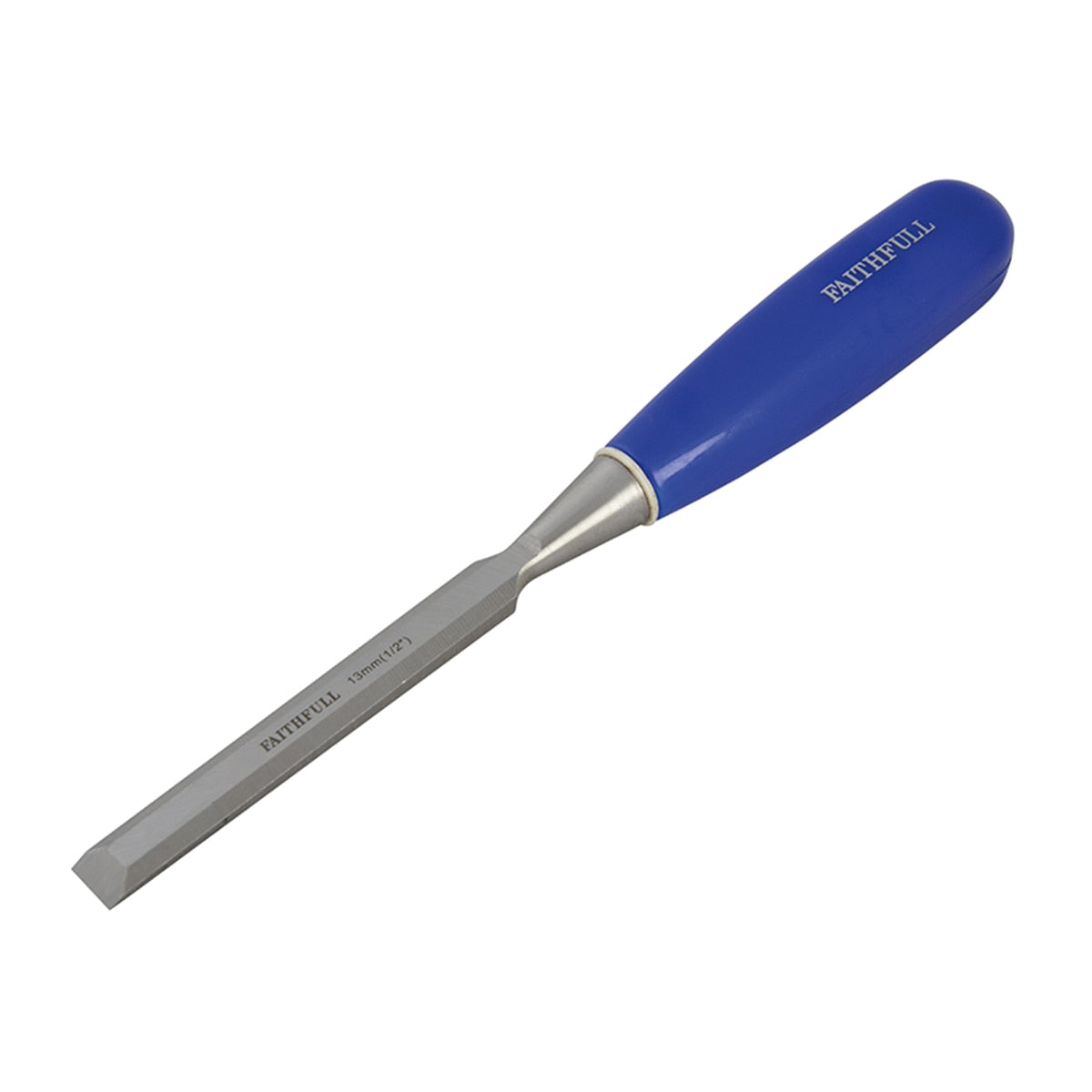Faithfull Bevel Edge Chisel Blue Grip 13mm (1/2in) - FAIWCB12 - Image 1