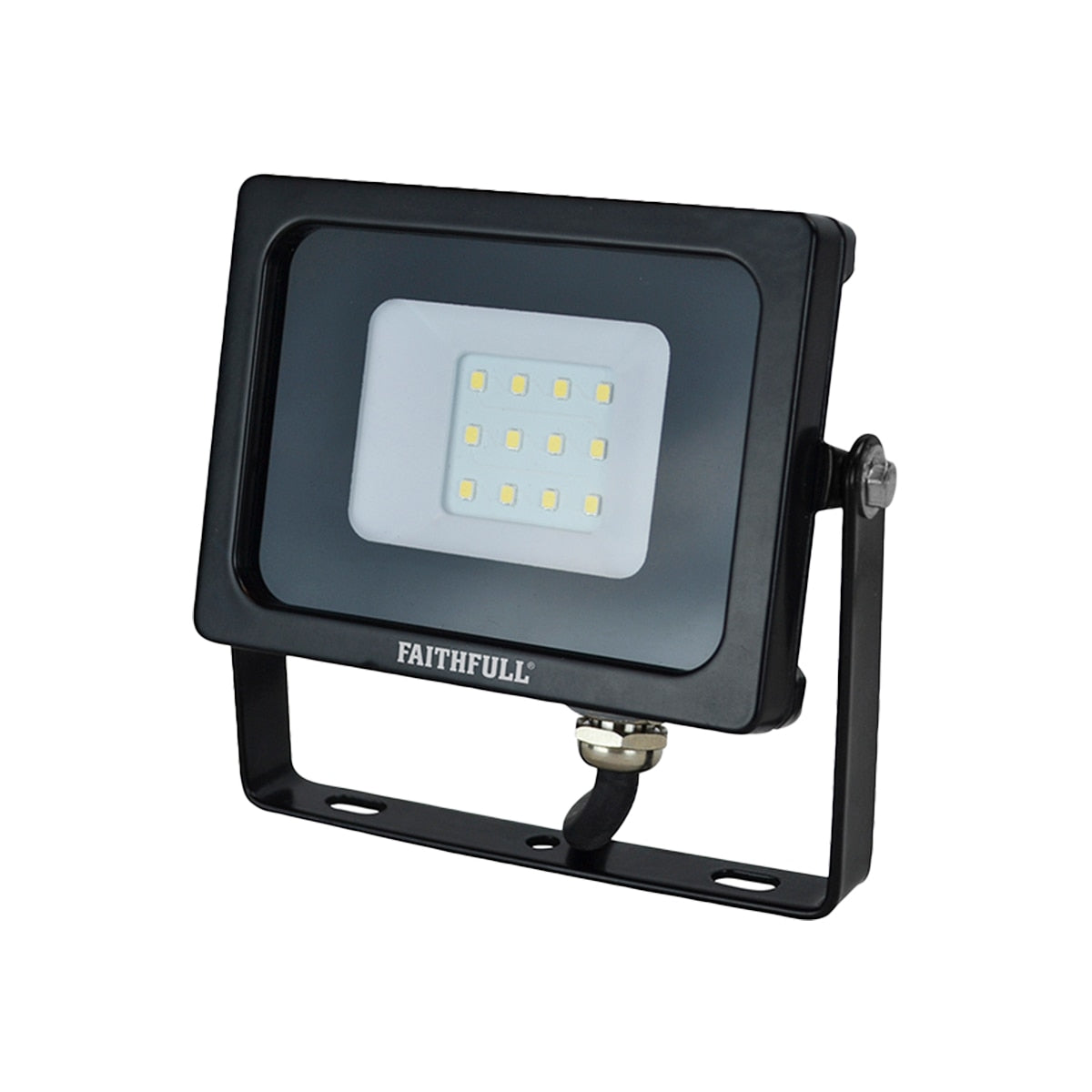 Faithfull SMD LED Wall Mounted Floodlight 10W 800 lumen 240V - FPPSLWM10 - Image 1