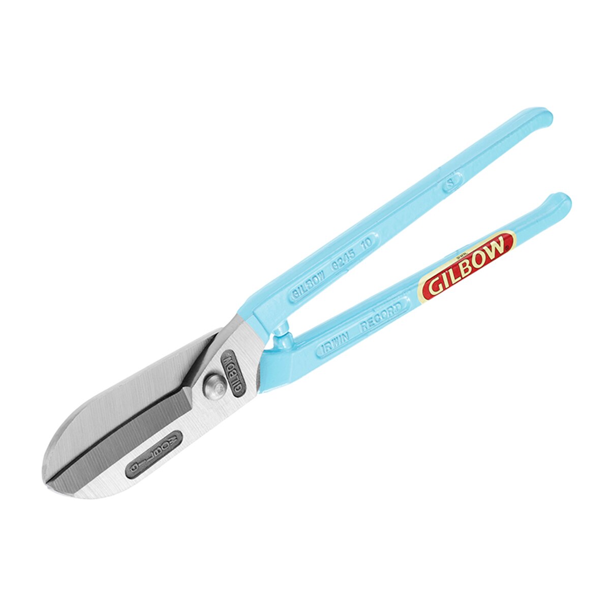 Gilbow G245 Straight Tin Snips 250mm (10in) - GIL24510 - Image 2